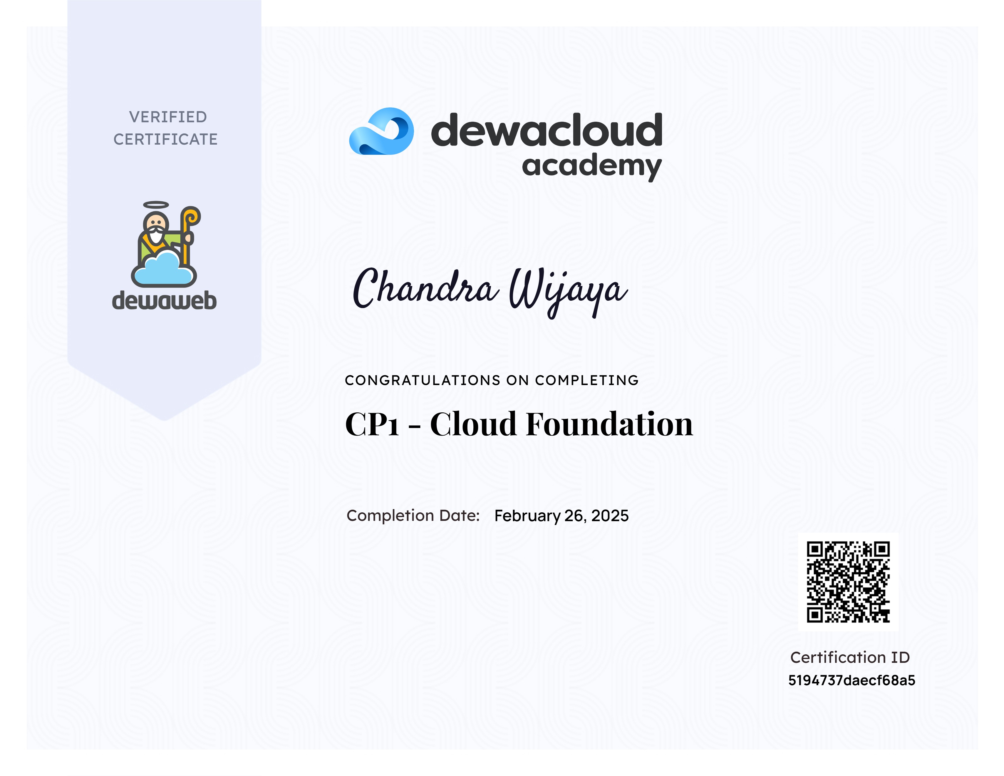 CP1 - Cloud Foundation